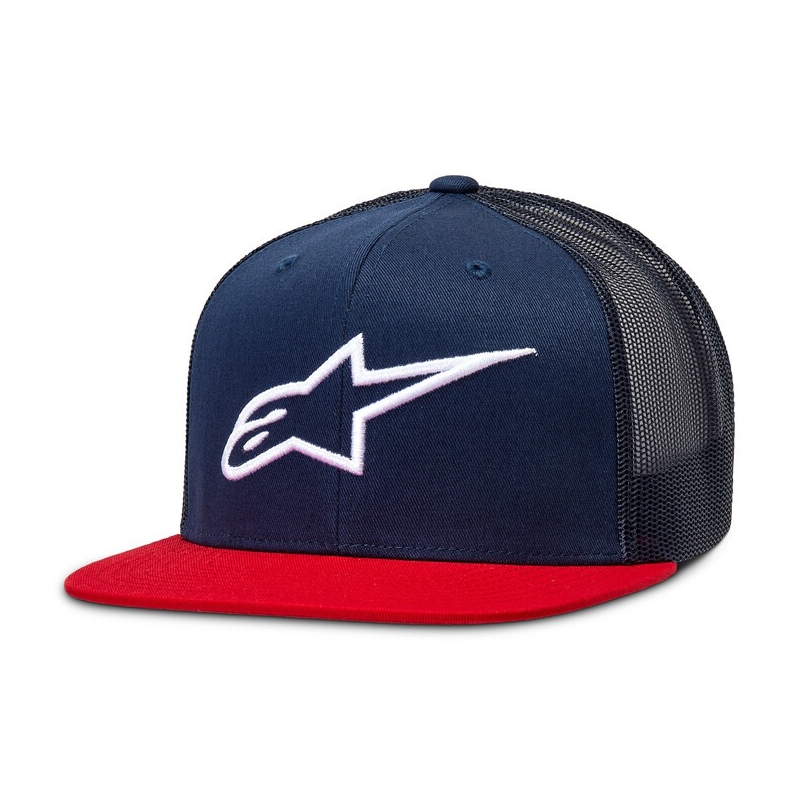 Alpinestars Corp Trucker kapa plavo-crveno-crno-bijela