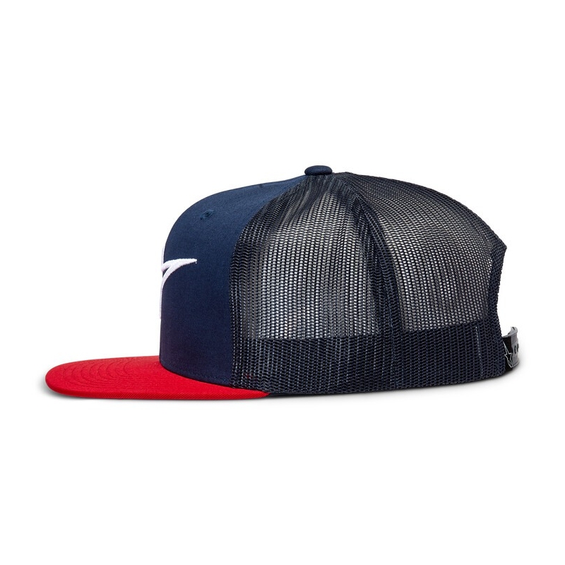 Alpinestars Corp Trucker kapa plavo-crveno-crno-bijela