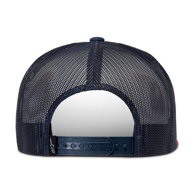 Alpinestars Corp Trucker kapa plavo-crveno-crno-bijela
