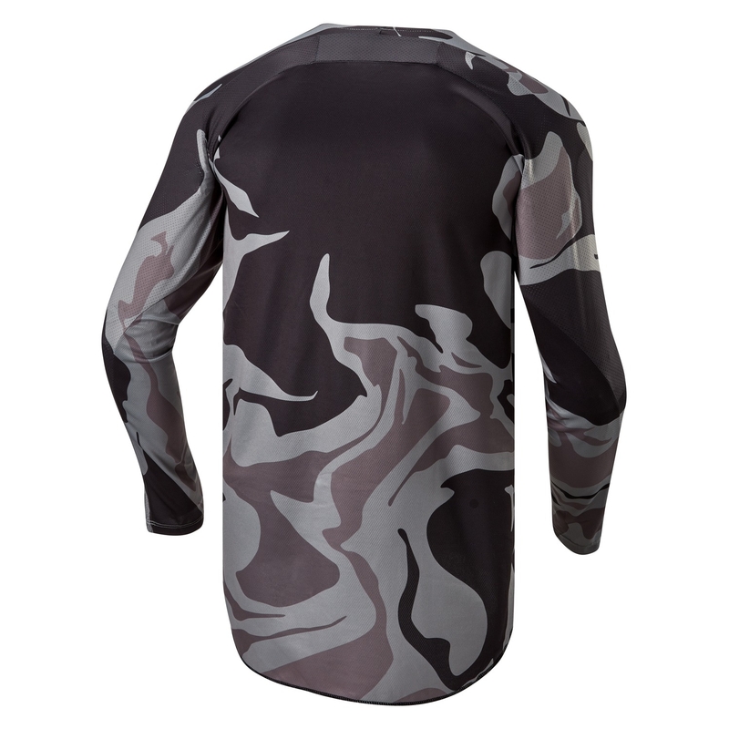 Alpinestars Racer Tactical motocross dres sivi camo-fluo žuto-crni