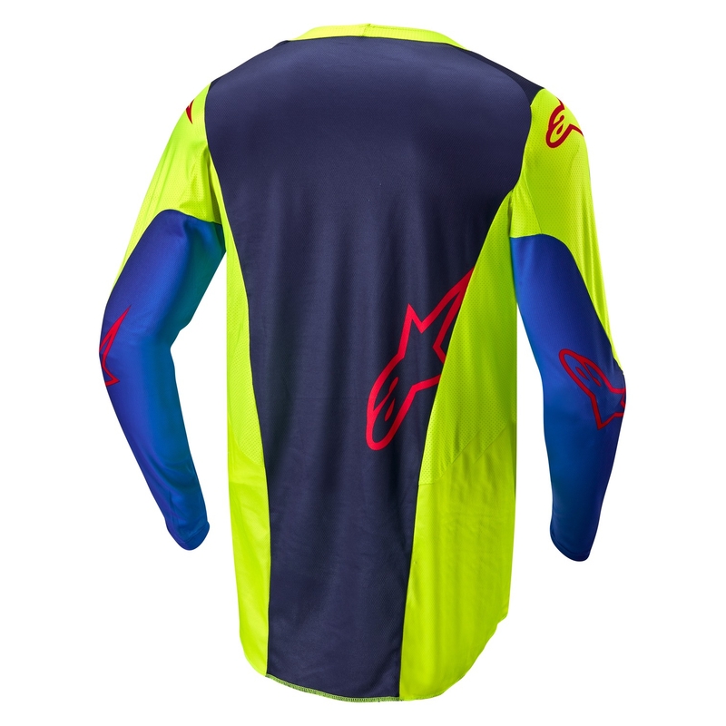 Alpinestars Racer Hoen motocross dres fluo žuto-plavo-crveni