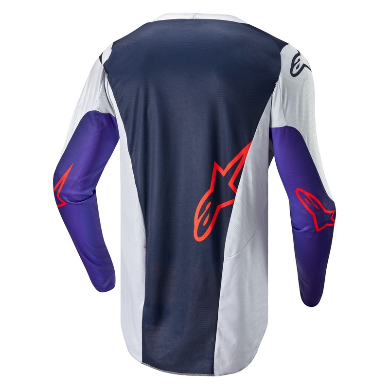 Alpinestars Racer Hoen motokros dres sivo-plavo-narančasti