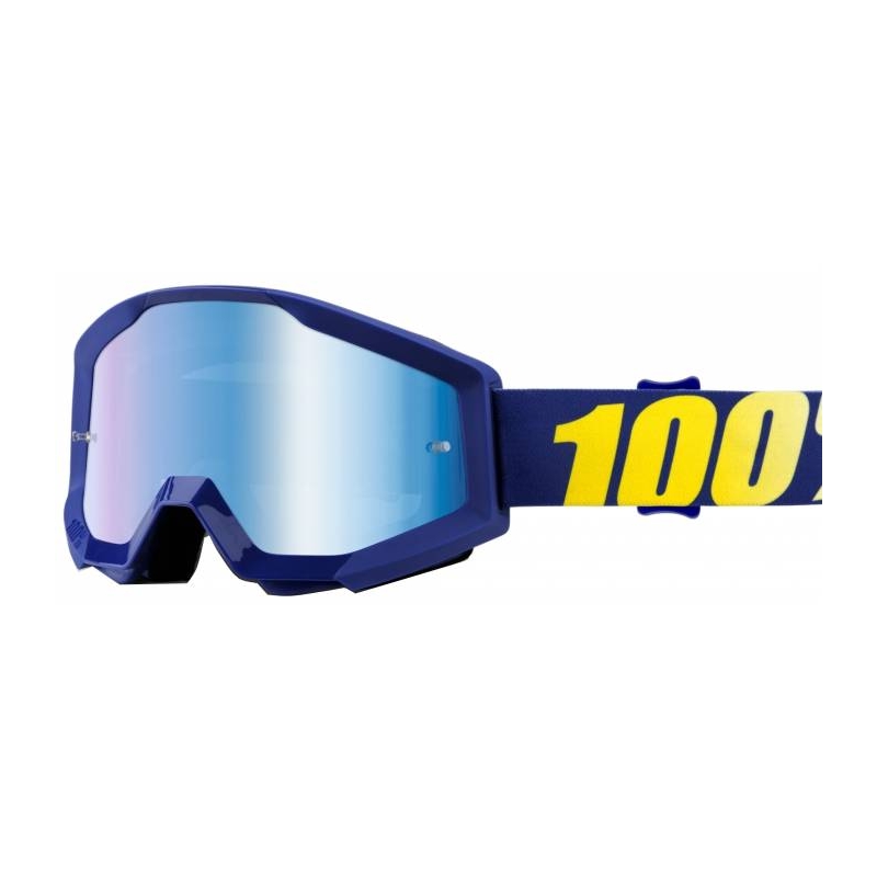 Zaštitne naočale 100% Strata Hope (plavi kromirani pleksiglas s klinovima od tinjca)
