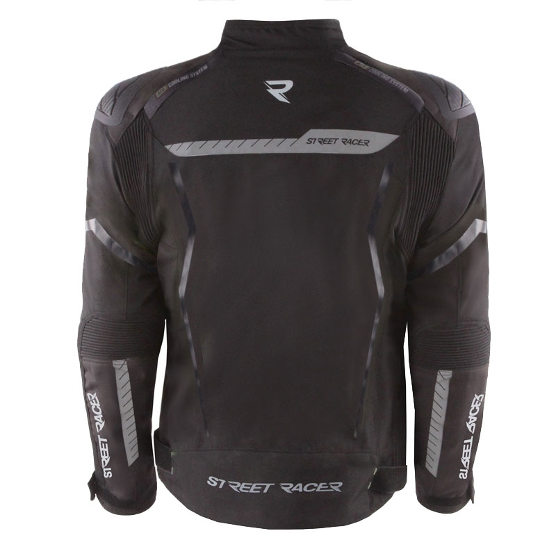 Street Racer Flex EVO motociklistička jakna crna