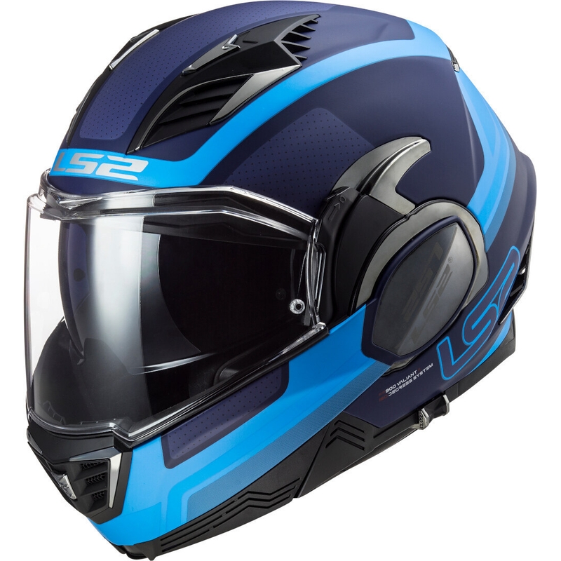 Motociklistička kaciga na preklop LS2 FF900 Valiant II Orbit plava