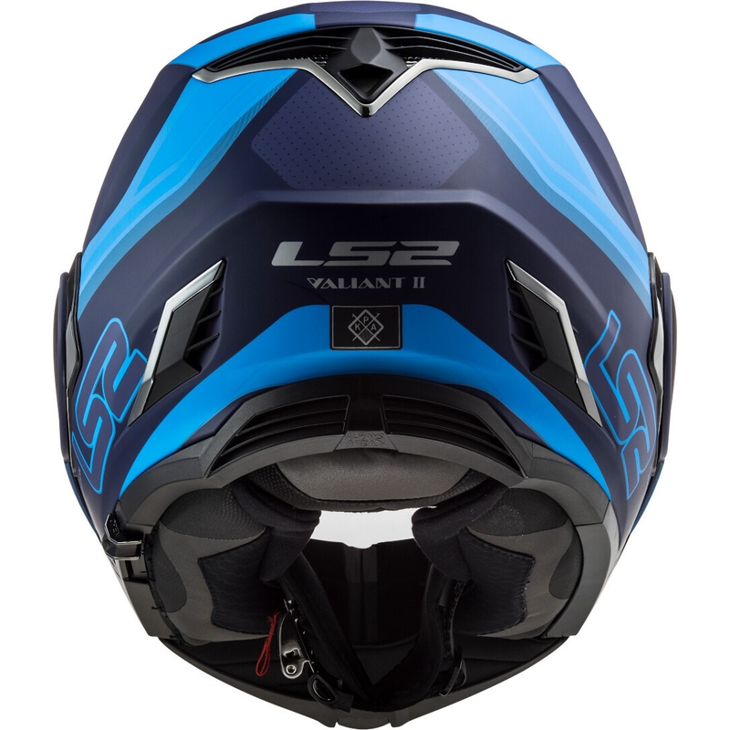 Motociklistička kaciga na preklop LS2 FF900 Valiant II Orbit plava