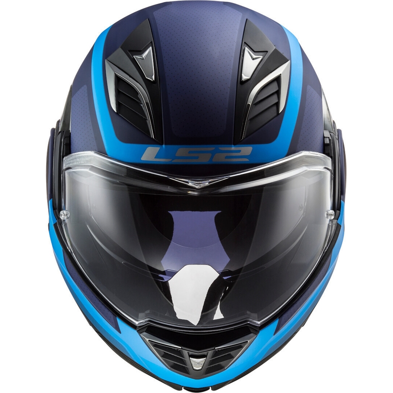 Motociklistička kaciga na preklop LS2 FF900 Valiant II Orbit plava