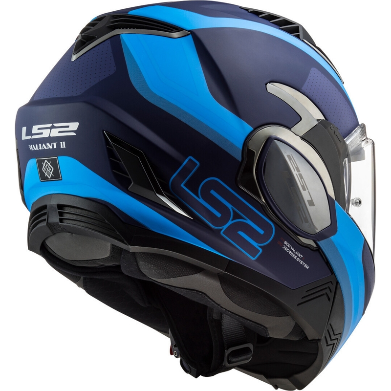 Motociklistička kaciga na preklop LS2 FF900 Valiant II Orbit plava