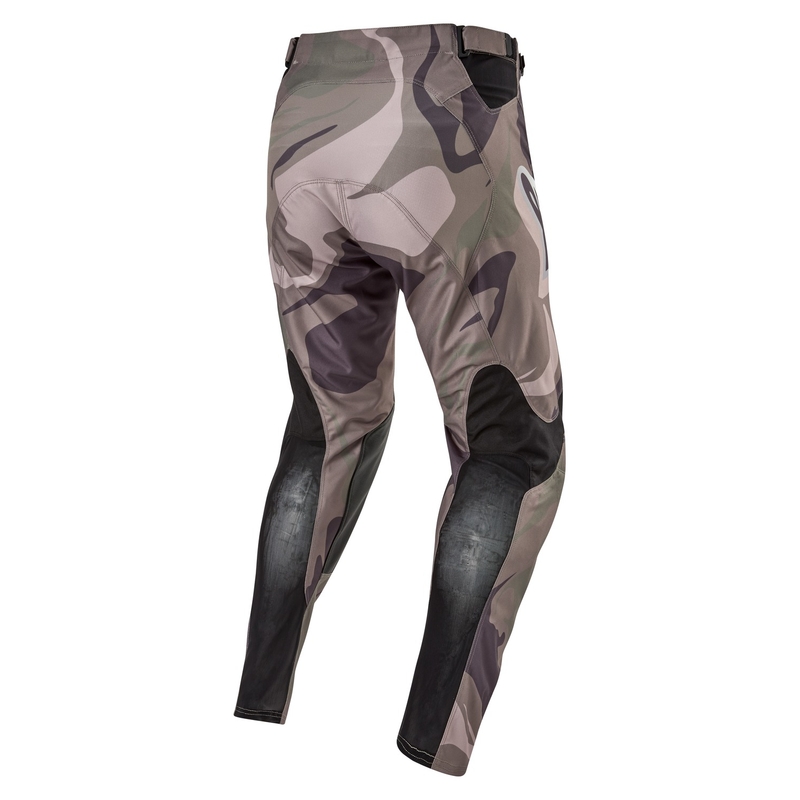 Alpinestars Racer Tactical motocross hlače zelene camo-smeđe