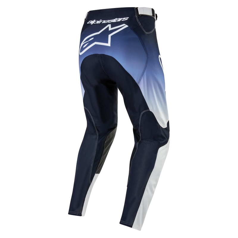 Alpinestars Racer Hoen motocross hlače bijelo-plave
