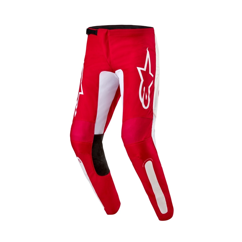 Alpinestars Fluid Lurv 2024 motocross hlače crveno-bijele rasprodaja