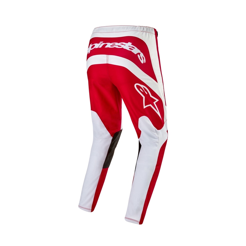 Alpinestars Fluid Lurv 2024 motocross hlače crveno-bijele rasprodaja
