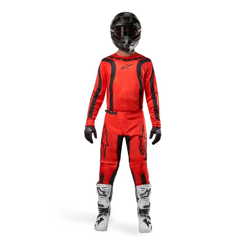 Alpinestars Fluid Lurv 2024 motocross hlače narančasto-crne