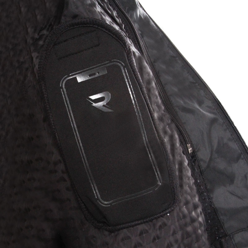 Ženska motoristička jakna Street Racer Rose crno-roza