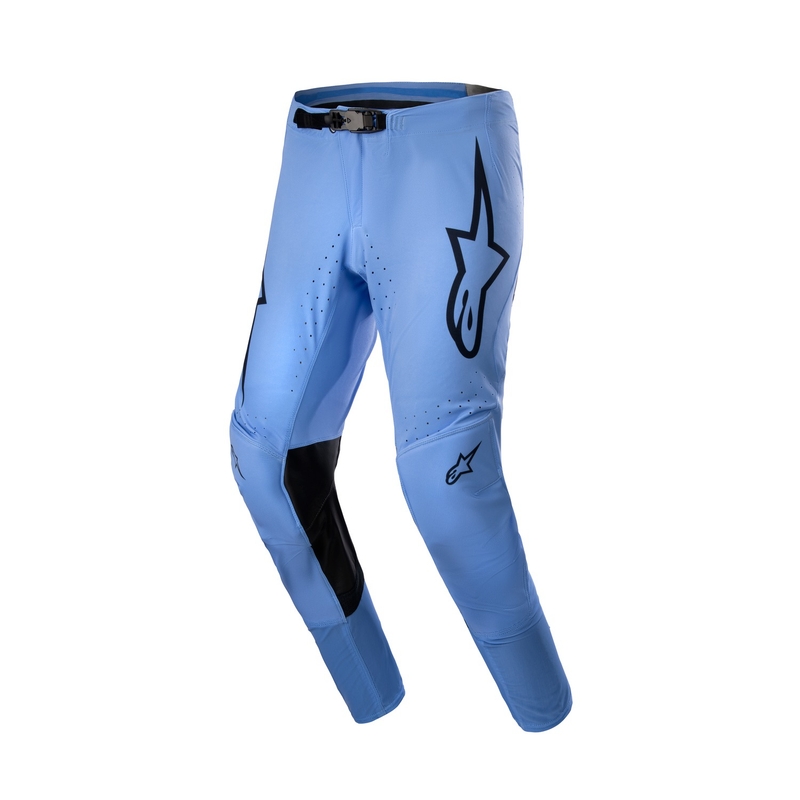 Motokrosové kalhoty Alpinestars Supertech Dade 2024 světle modro-černé