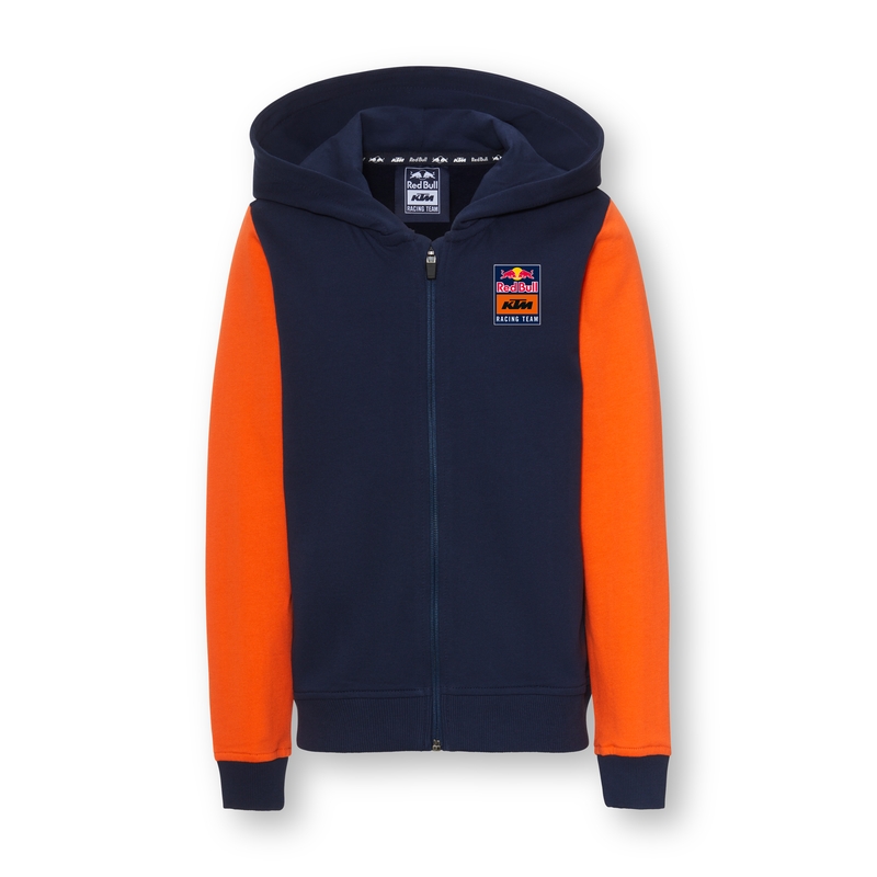 KTM Apex Zip-Hoodie za djecu plavo-narančasta rasprodaja