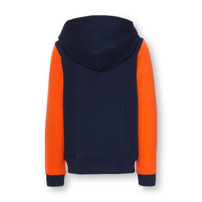 KTM Apex Zip-Hoodie za djecu plavo-narančasta rasprodaja