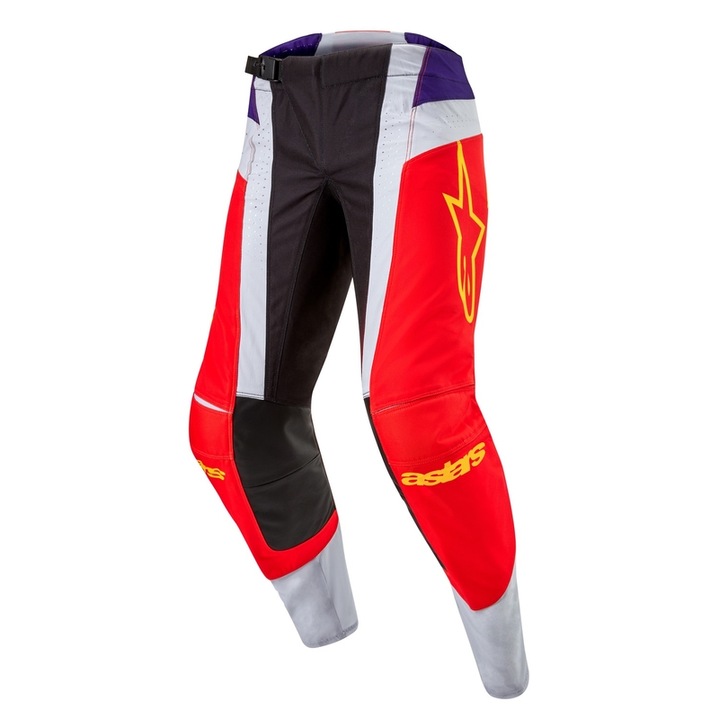 Alpinestars Techstar Ocuri motokros hlače narančasto-sive-ljubičasto-žute rasprodaja