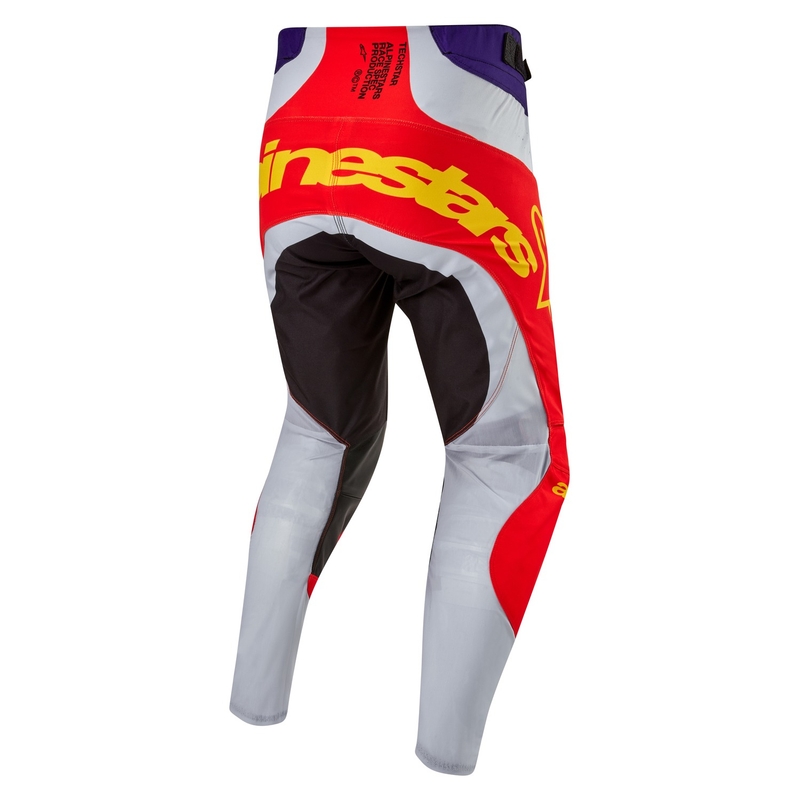 Alpinestars Techstar Ocuri motokros hlače narančasto-sive-ljubičasto-žute rasprodaja