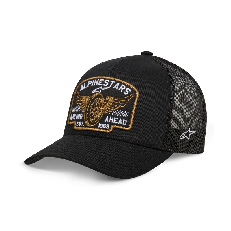 Kapa Alpinestars Heritage Patcher crno-crna