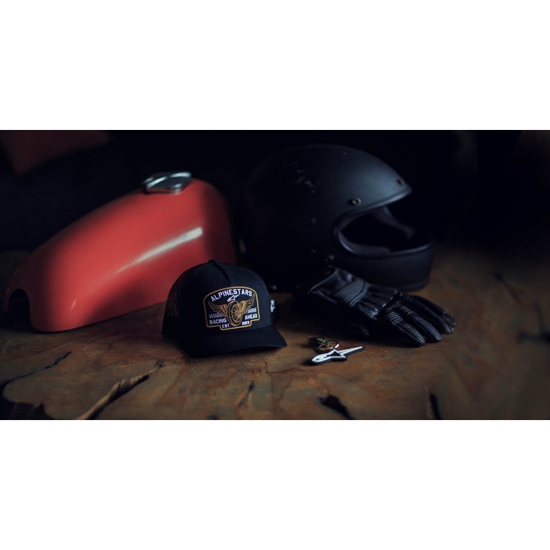 Kapa Alpinestars Heritage Patcher crno-crna