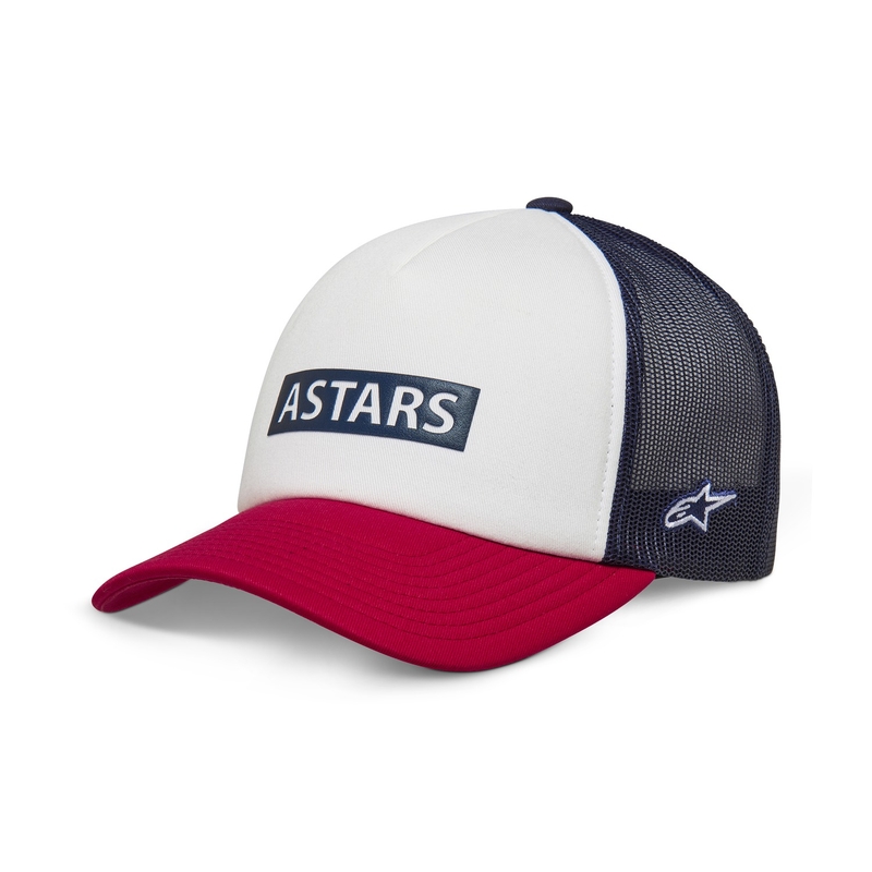Kapa Alpinestars Clarified Foam bijelo-crvena