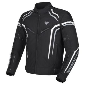 Motociklistička jakna RSA Compact 2 crno-sivo-bijela