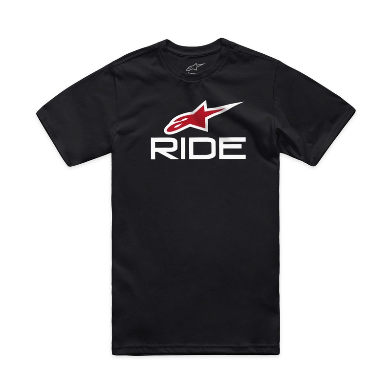 Alpinestars Ride 4.0 CSF majica kratkih rukava crno-bijelo-crvena