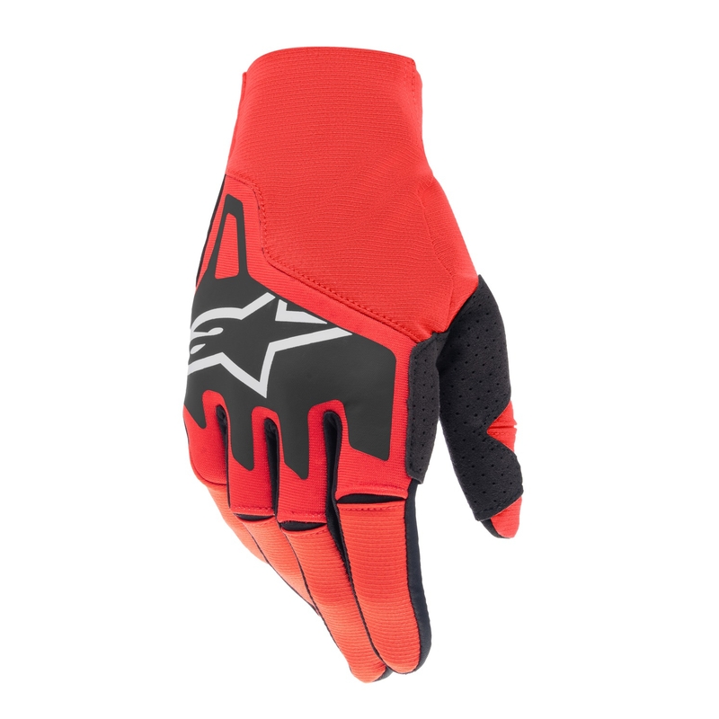 Alpinestars Techstar motokros rukavice crveno-crno-bijele