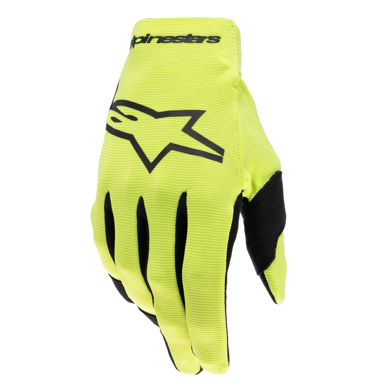 Alpinestars Radar motocross rukavice fluo žuto-crne