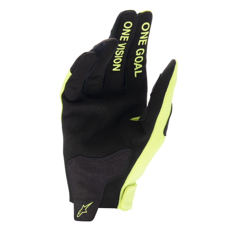 Alpinestars Radar motocross rukavice fluo žuto-crne