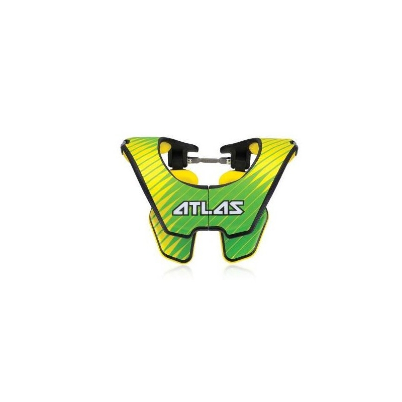 Tyke Kiwi štitnik za vratnu kralježnicu, ATLAS dječji (žuto/zeleni, veličina UNI)