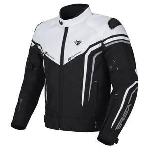 Motociklistička jakna RSA Compact 2 EVO crno-sivo-bijela