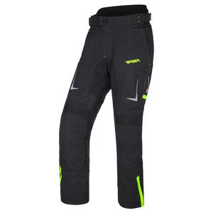 RSA EXO 2 motociklističke hlače crno-fluo žute