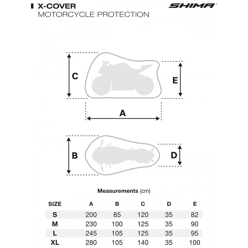 Shima X-Cover Solo jedro za motocikl
