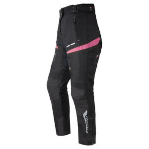 Ženske motociklističke hlače Street Racer Vix crno-ružičaste boje