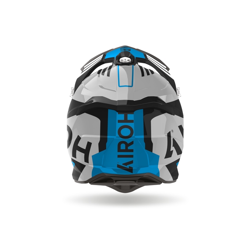 Airoh Strycker Brave 2024 motocross kaciga sjajna plavo-siva rasprodaja