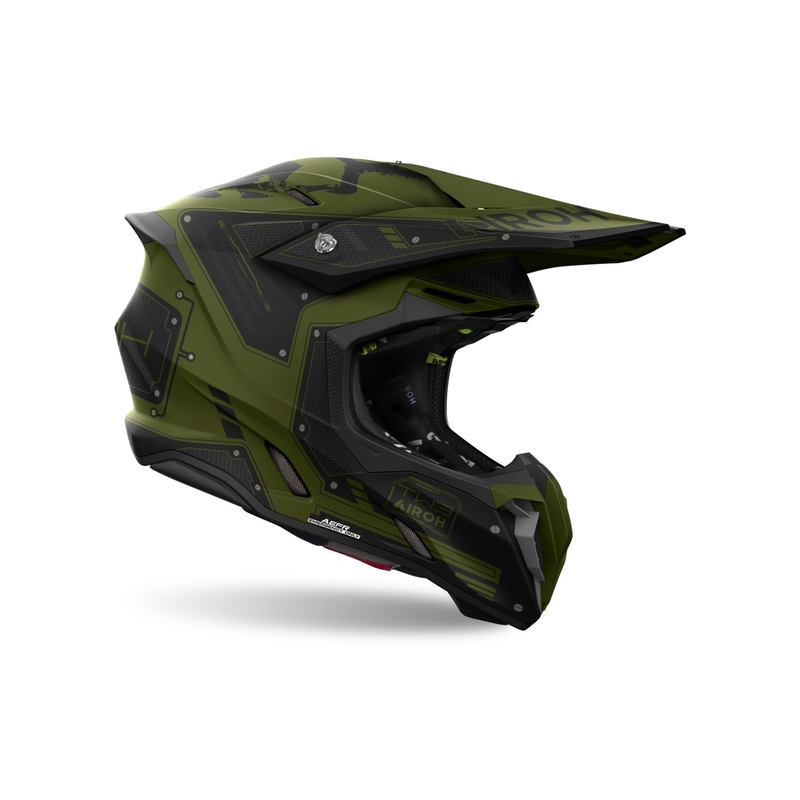 Motocross kaciga Airoh Twist 3 Military mat