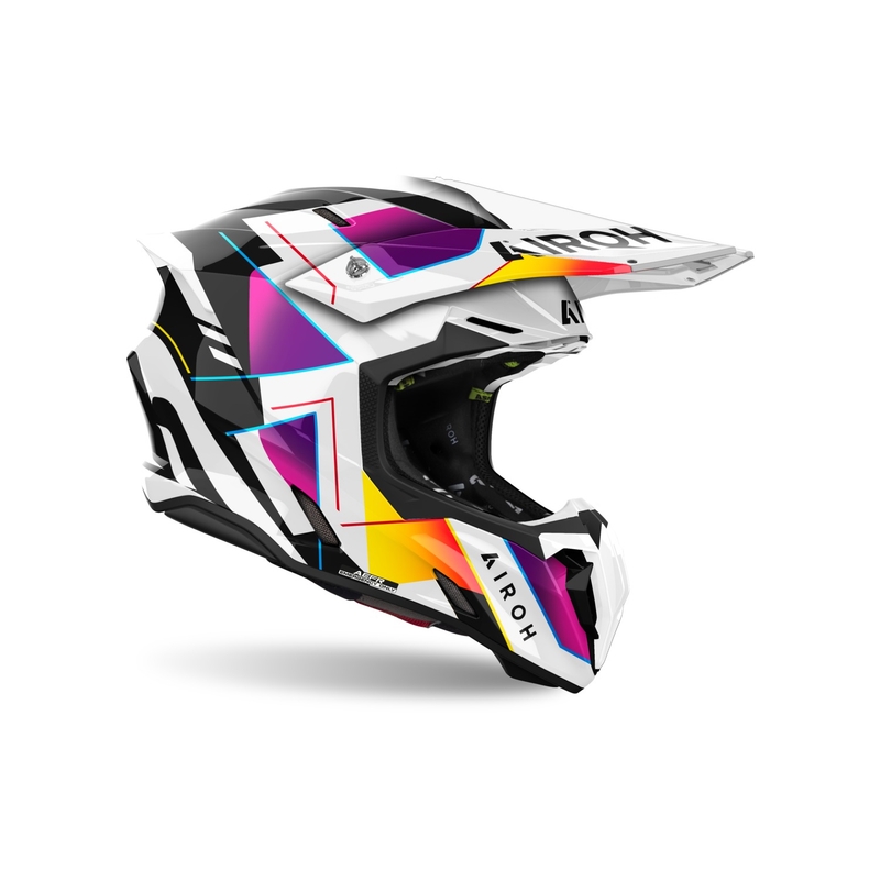 Motocross kaciga Airoh Twist 3 Rainbow sjajna