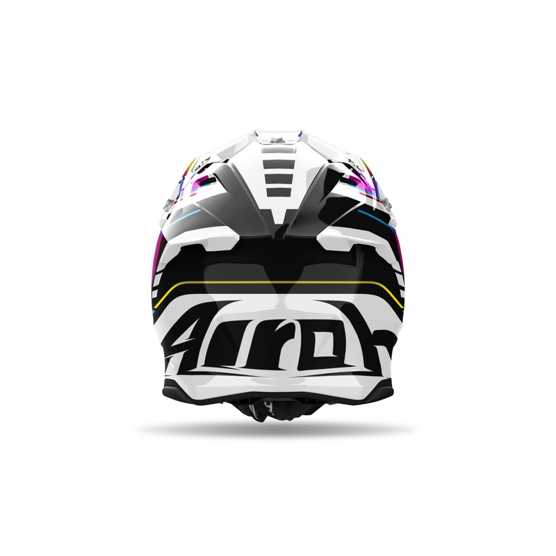 Motocross kaciga Airoh Twist 3 Rainbow sjajna