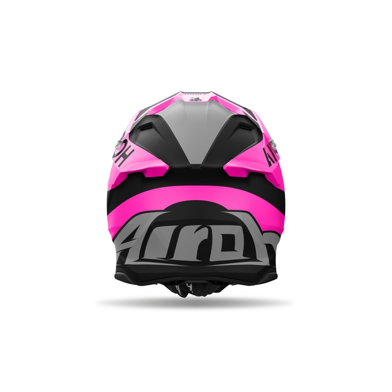 Motocross kaciga Airoh Twist 3 King 2024 mat roza