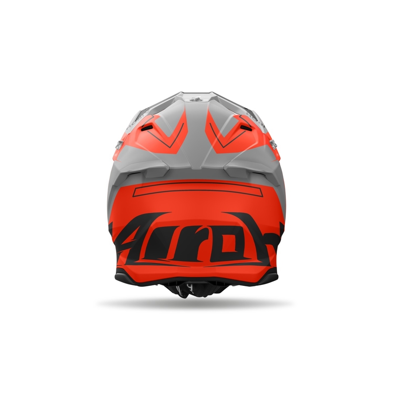 Motocross kaciga Airoh Twist 3 Dizzy mat fluo narančasta