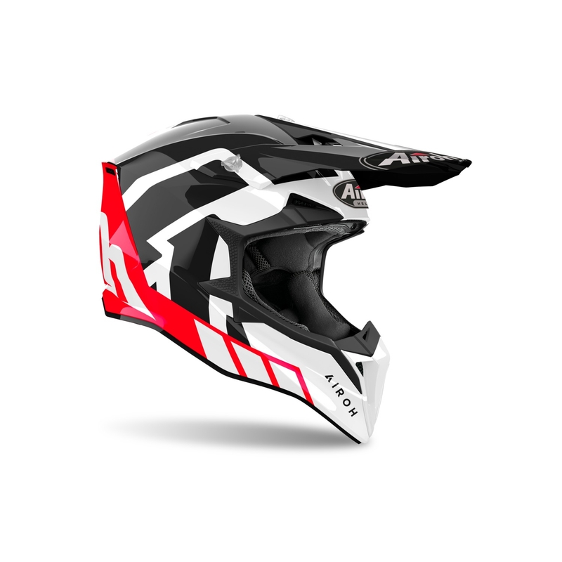 Airoh Wraaap Reloaded motocross kaciga sjajno crvena