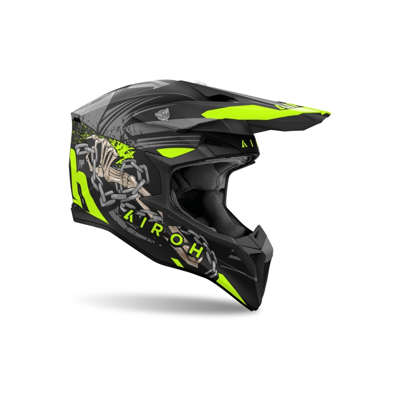 Airoh Wraaap Darkness motocross kaciga mat