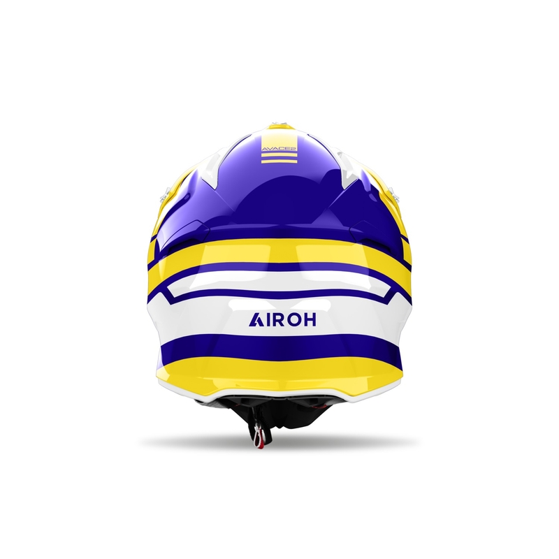 Kaciga za motokros Airoh Aviator Ace 2 Sake, sjajno žuta