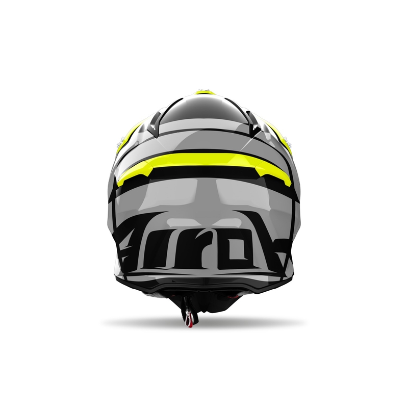 Kaciga za motokros Airoh Aviator Ace 2 Engine, sjajno žuta