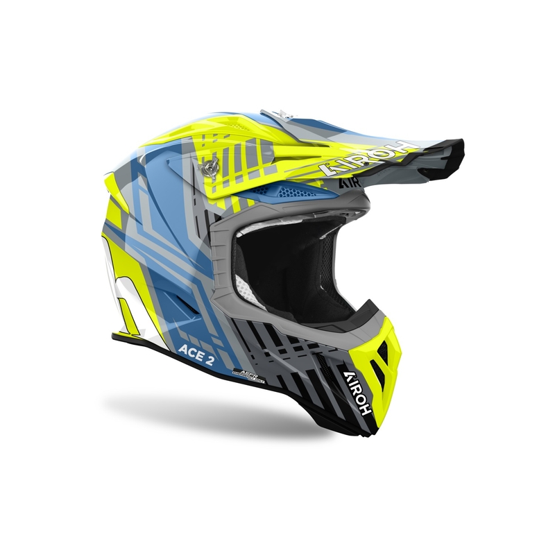 Airoh Aviator Ace 2 Proud motocross kaciga sjajno žuta