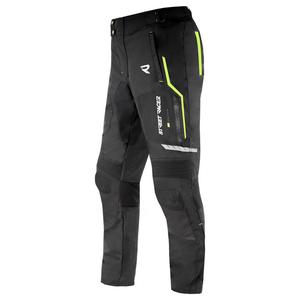 Motorističke hlače Street Racer Flex EVO crno-fluo žute
