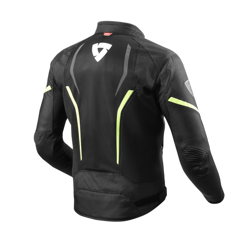 Motociklistička jakna Revit GT-R Air 2 Black-Fluo Yellow rasprodaja