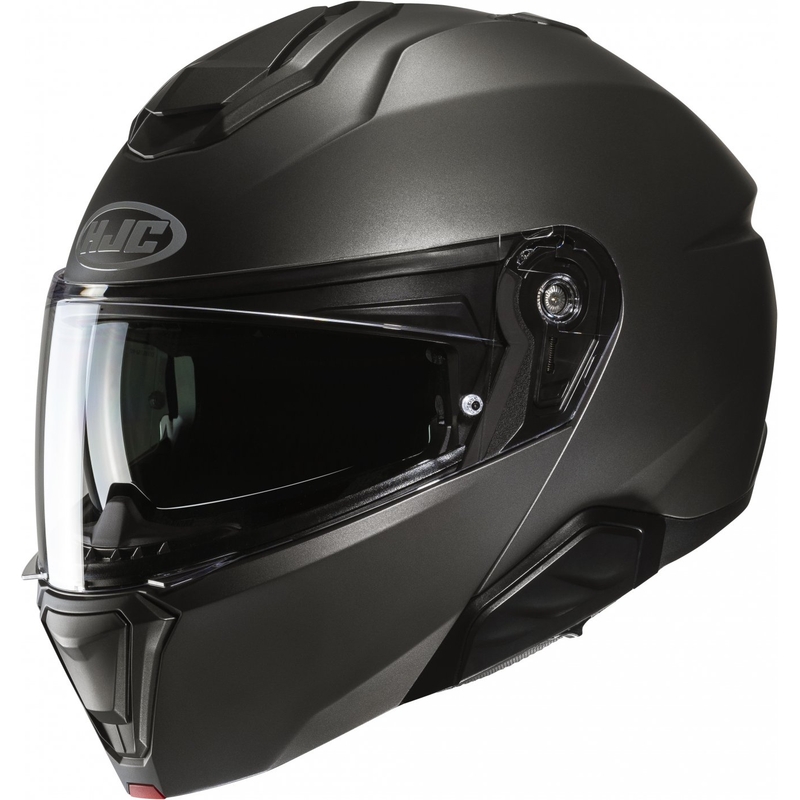 Motociklistička kaciga na preklop HJC i91 Čvrsti poluravni titan